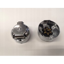 Metal 12v 7pin aluminum trailer socket