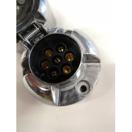 Metal 12v 7pin aluminum trailer socket
