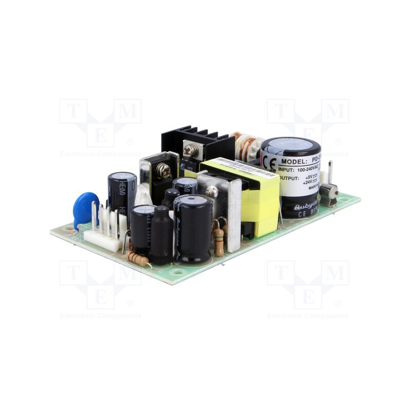 1 pcs x MEAN WELL - PD-25B - Power supply: switched-mode, open, 25.5W, 120÷370VDC, 90÷264VAC