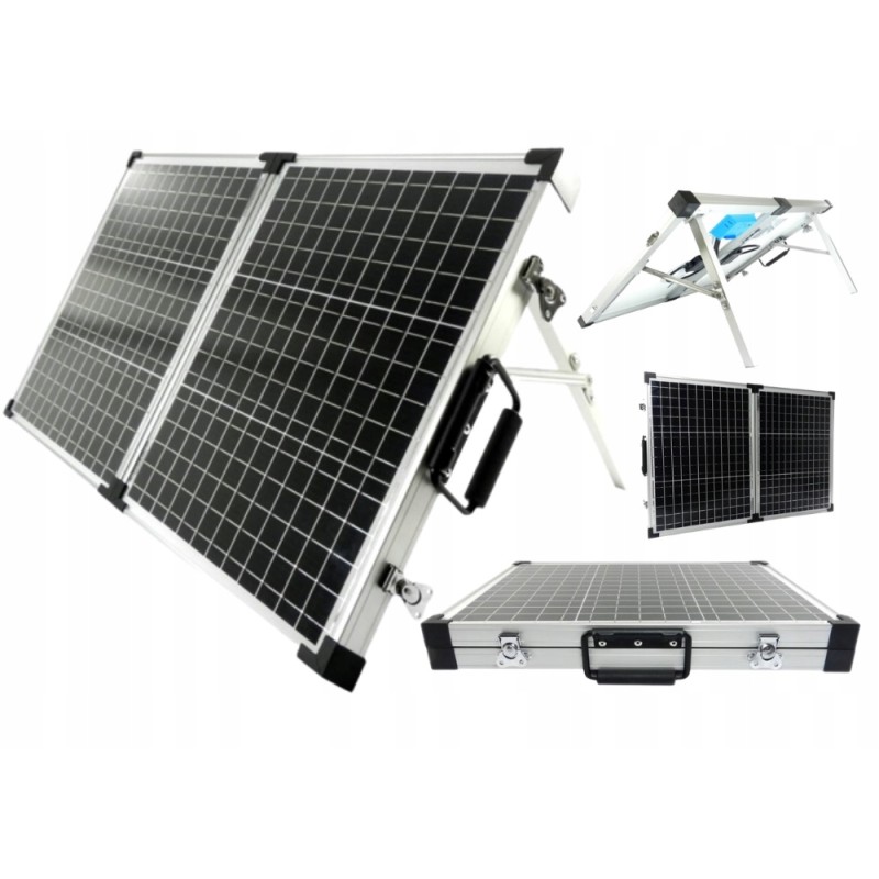 Portable solar panel 12v foldable 60w camping