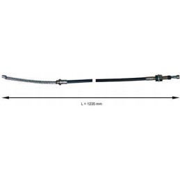 Brake cable forklift Toyota 5 6 10 18 left