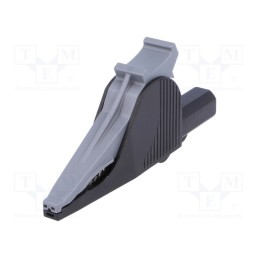 1 pcs x ELECTRO-PJP - 5066-IEC-SW - Crocodile clip, 36A, 1kVDC, black, Grip capac: max.41mm