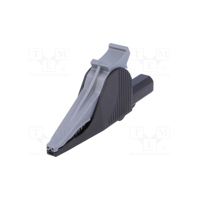 1 pcs x ELECTRO-PJP - 5066-IEC-SW - Crocodile clip, 36A, 1kVDC, black, Grip capac: max.41mm