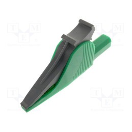 1 pcs x ELECTRO-PJP - 5066-IEC-GN - Crocodile clip, 36A, 1kVDC, green, Grip capac: max.41mm