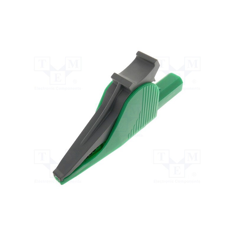 1 pcs x ELECTRO-PJP - 5066-IEC-GN - Crocodile clip, 36A, 1kVDC, green, Grip capac: max.41mm