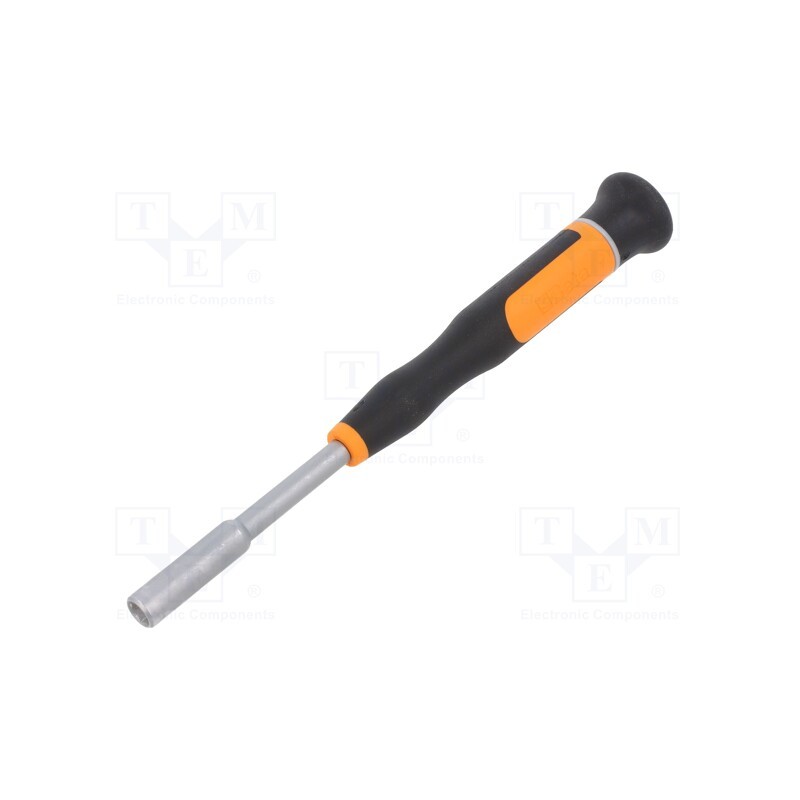 1 pcs x BETA - 12570088 - Screwdriver, 6-angles socket, precision, 60mm, Socket: HEX 5,5mm