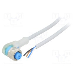 1 pcs x SICK - YI2A14-020VB3XLEAX - Connection lead, M12, PIN: 4, angled, 2m, plug, 4A, -30÷80°C, IP67