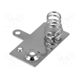 1 pcs x KEYSTONE - 5211 - Button-like/spring contact(right), AA,R6, Batt.no: 2, soldered