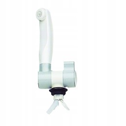 Cold white and gray Comet trailer faucet London