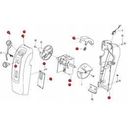 Shifter speed knob electric trolley ept12 ez