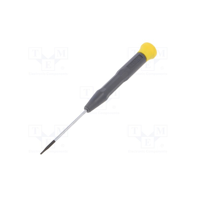 1 pcs x C.K - T4880X 15 - Screwdriver, slot, precision, SL 1,5, PRECISION