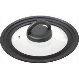 Corona trio glass lid oe 22 20 18 cm brunner