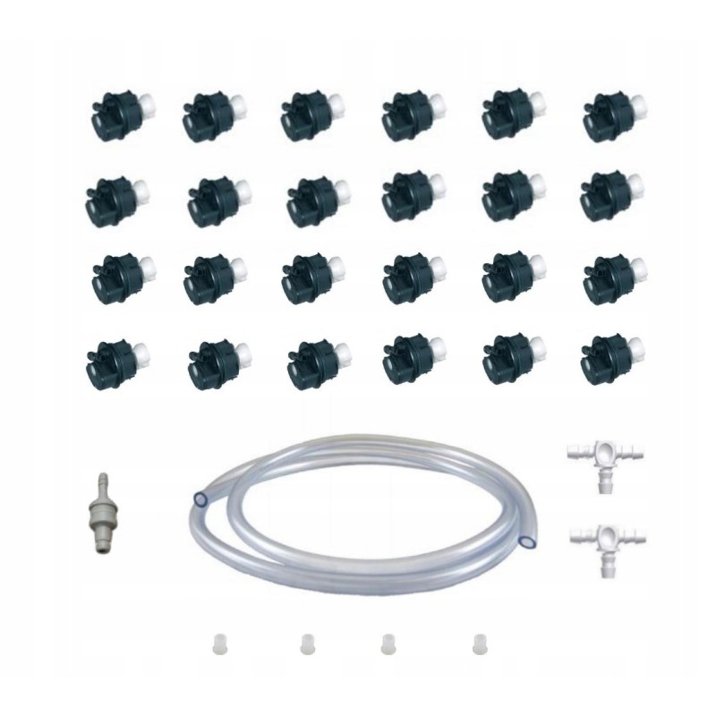 Water refilling system for traction battery 48v, float 16 5 mm