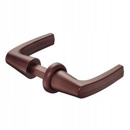 Bathroom door handle, toilet, double-sided lock, 7mm