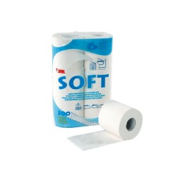 Camping toilet paper 2 layers soft, 6 rolls