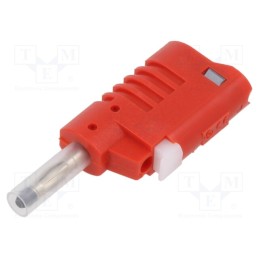 1 pcs x ELECTRO-PJP - PJ1089-B - Plug, 4mm banana, 36A, 30VAC, 60VDC, black, insulated, 58.6mm