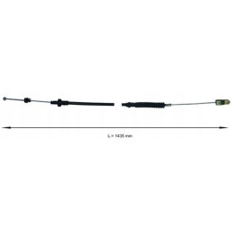 Throttle cable forklift Toyota 7 2z