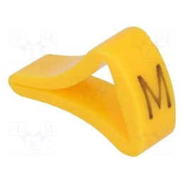 1 pcg x KURANT - MZ-3/M -AS - Markers, Marking: M, 6÷10.5mm, H: 16mm, A: 10mm, -30÷100°C, leaded