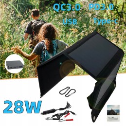 28w solar panel kit foldable portable