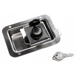 Lock, handle, isotherm, refrigerated container, locker, storage compartment