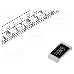 10 pcs x ROYAL OHM - TC0625B499JT5J - Resistor: thin film, precise, SMD, 1206, 49.9Ω, 250mW, ±0.1%