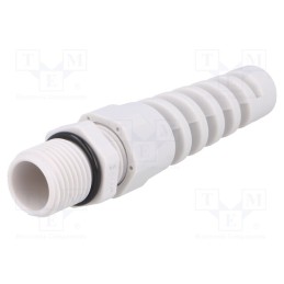 1 pcs x BM GROUP - BM4917S - Cable gland, with strain relief, M16, 1.5, IP68, polyamide, grey