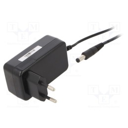1 pcs x POS - POSC24100A-H-2555 - Power supply: switched-mode, plug, 24VDC, 1A, 24W, Plug: EU, 86.16%