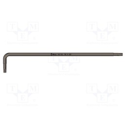 1 pcs x WERA - 5024452001 - Wrench, Torx®, TX09, Overall len: 101mm, steel