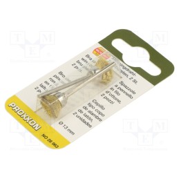 1 pcg x PROXXON - 28963 - Brush, 13mm, Ø: 2.35mm, 2pcs.