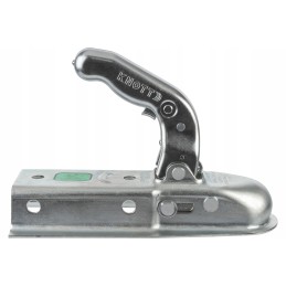 Ball hitch for a 750kg Knott trailer with a 60mm square drawbar