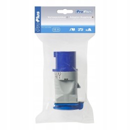 Cee 16a 230v camping plug to schuko plug adapter