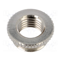 1 pcs x HUMMEL - 1.076.1612.50 - Reduction of threads for glands, Int.thread: M12, brass, nickel