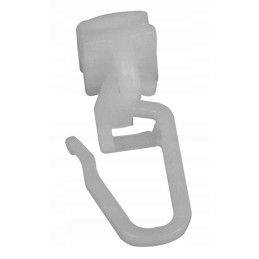 White plastic tooth, 100 pieces in a pack