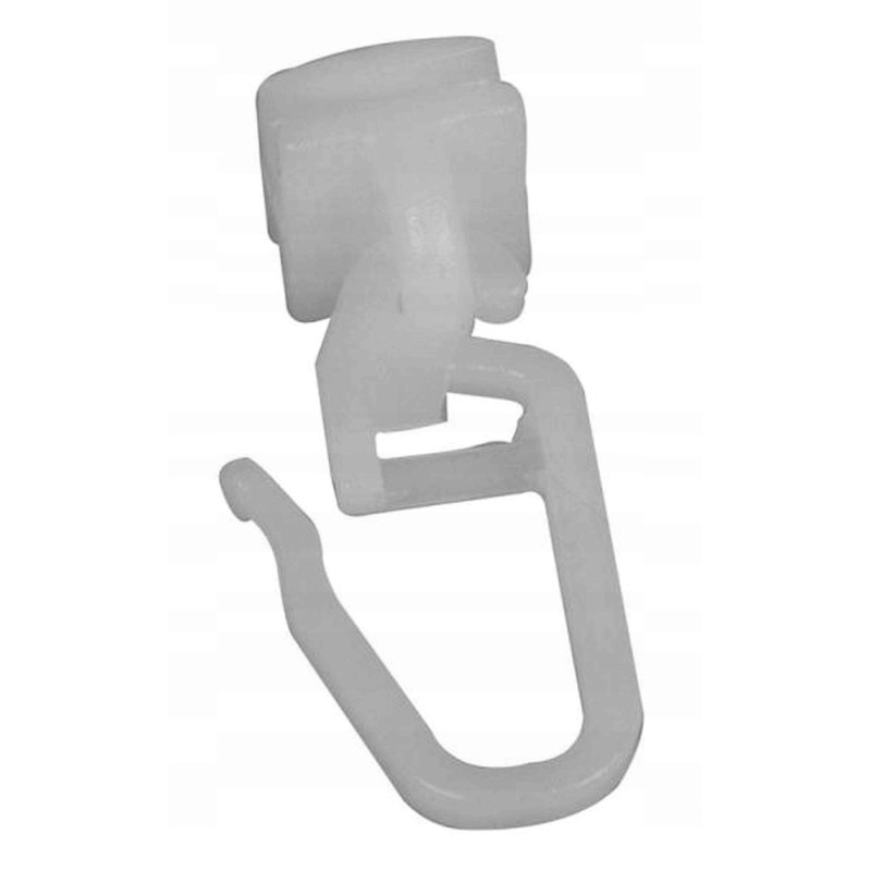 White plastic tooth, 100 pieces in a pack