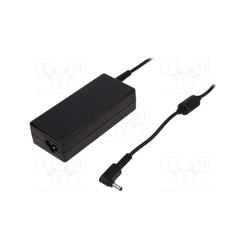 1 pcs x AKYGA - CPSUNOTAKY-07825 - Power supply: switched-mode, 19VDC, 3.42A, Out: 4,0/1,35, 65W, 80%