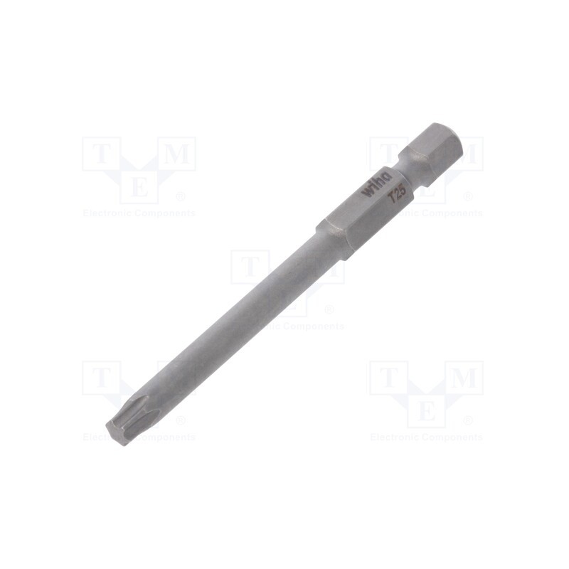 1 pcs x WIHA - 33716 - Screwdriver bit, Torx®, TX25, Overall len: 70mm, PROFESSIONAL