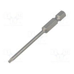 1 pcs x WIHA - 33712 - Screwdriver bit, Torx®, TX09, Overall len: 70mm, PROFESSIONAL