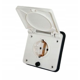 Power socket for a 230v schuko haba camper