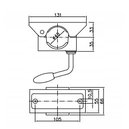 Wheel, maneuvering support wheel with support handle