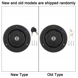Water filler socket, camper trailer, 2 keys