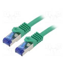 1 pcs x LOGILINK - C6A055S - Patch cord, S/FTP, 6a, stranded, Cu, LSZH, green, 2m, 26AWG, -20÷75°C