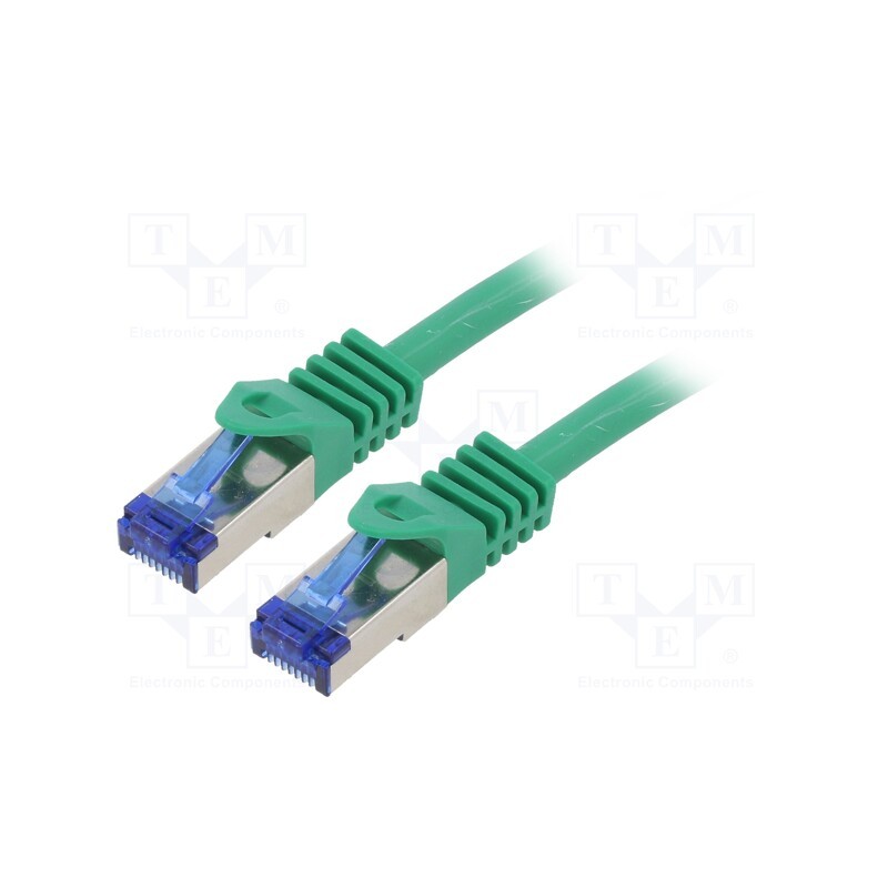 1 pcs x LOGILINK - C6A055S - Patch cord, S/FTP, 6a, stranded, Cu, LSZH, green, 2m, 26AWG, -20÷75°C