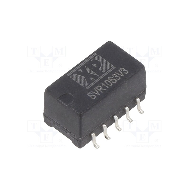 1 pcs x XP POWER - SVR10S3V3 - Converter: DC/DC, Uin: 6.5÷36V, Uout: 3.3VDC, Iout: 1A, SMD, 520kHz