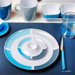 Brunner blue unbreakable melamine bowl, 15 cm