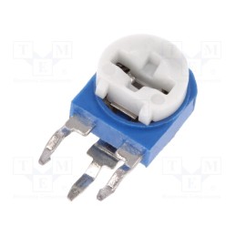 10 pcs x SR PASSIVES - RKT6H-500 - Potentiometer: mounting, single turn,vertical, 500Ω, 100mW, ±30%