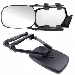 Side mirror for towing a caravan