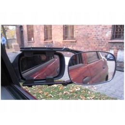 Side mirror for towing a caravan