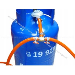 Hose connector 3 x 9 10 mm gas hose tee