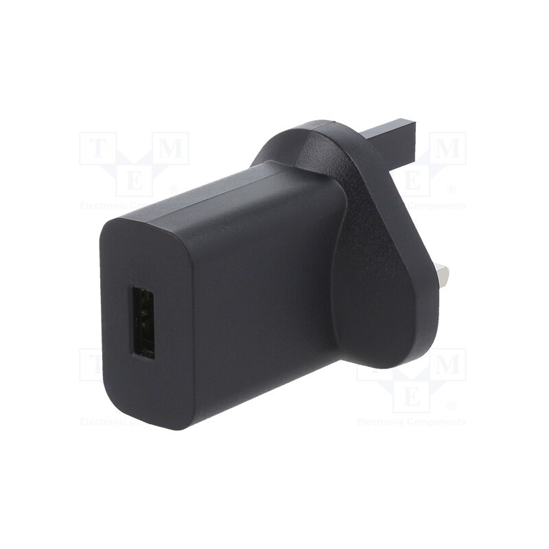 1 pcs x XP POWER - VEU10US050-UK - Power supply: switched-mode, plug, 5VDC, 2.1A, 10W, Out: USB, 0÷60°C