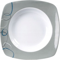 Deep soup plate Brunner Cascade 22 x 22 cm